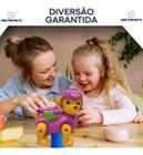 Patrulha Canina Robô Brinquedo Infantil Som Luz E Movimento ( rosa)