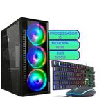 Pc barato gamer core i5 ddr3 16gb ssd 240gb kit