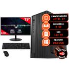 Pc Computador Completo Intel Core I7 8gb Ssd 120gb Monitor - Xblue TECH