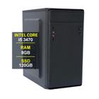 Pc Computador Cpu Intel Core I5 3470 Memoria 8gb Ssd 120gb - Deutel