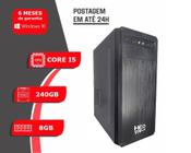 Pc Computador Cpu Intel Core I5 + Ssd 240gb, 8gb Memória Ram - OUZZE