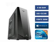 Pc Computador Cpu Intel Core I5 + Ssd 480gb + 16gb Ram + 500W - Windows 10 pro