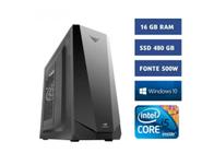Pc Computador Cpu Intel Core I5 + Ssd 480gb + 16gb Ram - Windows 10 pro