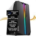 Pc Computador Intel Core I5 16gb Memória 240gb Ssd Fonte 350w - Option Info