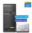 PC Computador Intel Dual Core 4GB SSD 120GB