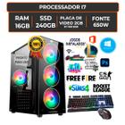 Pc Cpu Gamer Core I7 3.6ghz 16gb Ssd Fonte 650wts Nvidia 2GB - Hayom