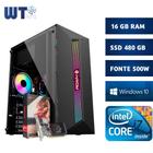 Pc Cpu GAMER I7 4790 + Placa H81 1150 + 16 gb + Ssd 480 + Fonte 500W + PLACA DE VÍDEO GTX 1650 4GB + WI-FI E BLUETOOTH