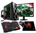 PC G-FIRE AMD A10 9700 8GB 1TB monitor 21,5 Radeon R7 Integrada Computador Gamer GKAC HTG-285