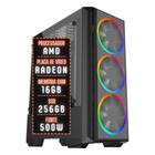 PC Gamer 3green Expert Processador AMD com 10 núcleos 16GB RAM Placa de vídeo Radeon SSD 256GB Fonte 500W 3GE-007