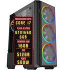 PC Gamer 3green FPS Intel Core i7 16GB RAM Placa de vídeo Geforce GTX 1660 6GB SSD 512GB Fonte 500W 3GF-020