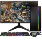 PC Gamer Completo 3green Smart, Intel Core i7, 16GB RAM, Radeon RX 580 8GB, SSD 512GB, Fonte 500W, Monitor LED 20", Kit Gamer - 3GS-0107SF