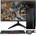 PC Gamer Completo 3green Smart, Intel Core i7, 8GB RAM, Geforce RTX 2060 6GB, SSD 256GB, Fonte 500W, Monitor LED 24", Kit Gamer - 3GS-0110SF