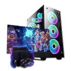 Pc Gamer Completo A8 /8Gb Ram Ssd 240Gb Kit Gamer+Monitor 21 - Redseek