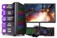PC Gamer Completo AMD Ryzen 5 4600G, Vega 7, 16GB DDR4, SSD 480GB, Fonte 500W 80 Plus