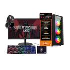 Pc Gamer Completo BluePC Amd Ryzen 7 8700g 8gb Ddr5 Ssd 240gb Vega 8 Monitor 21" - Kit Gamer Teclado Mouse Headset