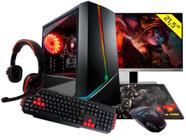 Pc Gamer Completo G-Fire Htg-667 AMD Ryzen 3 4.0Ghz 8Gb (Radeon Rx Vega 2Gb) SSD 240Gb Monitor 21