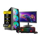 Pc Gamer Completo i3 8Gb Ram 8Gb GT 740 HD500Gb Monitor 19'' - AMORIM SHOP