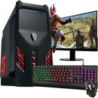 Pc Gamer Completo I3 Hd500 Placa De Video Monitor Hdmi