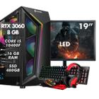 PC Gamer Completo I5-10400F 16 GB 480 GB RTX 3060 8 GB