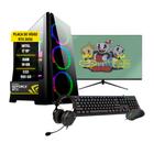 Pc gamer Completo I7 10ª RTX 3050 16GB SSD 960GB Monitor 31