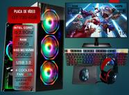 PC Gamer Completo Intel Core i5 3.8Ghz RAM 16GB GT 730 4GB SSD 256GB - Windows 10 - ADVANCEDTECH