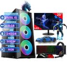 Pc Gamer Completo Intel I5 8gb Ssd 240gb Com Monitor - Xblue TECH