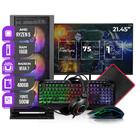 PC Gamer Completo Mancer, AMD Ryzen 5 4600G, Vega 7, 16GB DDR4, SSD 480GB, Fonte 500W 80 Plus