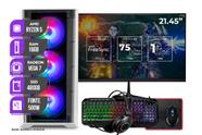 PC Gamer Completo, Intel Core i5, 8GB, Geforce GT 4GB, SSD 240GB, Fonte  500W, Gabinete com 3 fans RGB, Monitor 75Hz HDMI 19.5, EasyPC Play -  Computador Gamer - Magazine Luiza