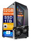 Pc Gamer Computador Cpu Ryzen 7 5700X / SSD 1TB M2 NVME / 32gb Memória Ram DDR4 / Rtx 4060 8gb - Tech Power Shop