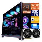 Pc Gamer Cpu Ryzen 7 7700x / Ssd 1tb M.2 Nvme, 64gb Memória Ram Ddr5, RTX 4070 12GB, Windows 11 Pro