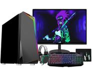 PC Gamer - Computador WAZ - wazPC GameOn Flex 5 - A10 (Core i5 10th Gen,  SSD 256GB NVMe, 8GB DDR4, Fonte 600W Real) - waz