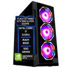PC Gamer Fácil Intel Core i7 3.4 GHz 8GB SSD 480GB Geforce GTX 1660 SUPER 6GB - Fonte 750W