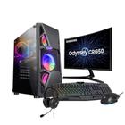 Pc Gamer I5 6400 Gtx 1650 4Gb Ssd 480Gb 8Gb Ddr4 24Pl Curvo - Amorim Shop