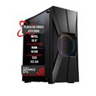 Pc Gamer Intel i5 3 GTX 1050 Memória 16GB DDR3 SSD 480GB