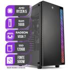 PC Gamer Mancer, AMD RYZEN 5 4600G, 16GB DDR4, SSD 120GB