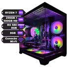 Pc Gamer Ryzen 7 2700 RX580 de 8GB HD 756GB RAM 8GB + Gabinete Gamer