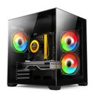 PC Gamer Skill Aquarium, AMD Ryzen 5 4600G, 16GB 3200MHz, Geforce RTX 2060 6GB, SSD 1TB M.2, Fonte 600W 80 Plus, Preto SKA014