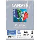 Pct Papel Iris Vivaldi 25fls A4 185gr Canson Escolha a Cor