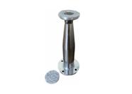 Pé De Armário Távola Alumínio Para Móveis - 12cm - Regulável