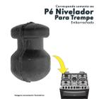 Pé Redondo Emborrachado Para Trempe de Fogão 56STB 56STX 76STB 76TXE Electrolux - A07658201 / 67000114