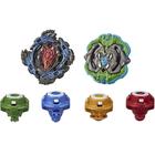 Conjunto com 2 BeyBlade Burst QuadStrike - Ambush Achilles A8 Vs Gambit  Dragon D8 - Hasbro - Pião de Batalha - Magazine Luiza