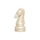 Peça de Xadrez Decorativa Em Porcelana Jogo Cerâmica Decoração Rei Rainha  Cavalo Bispo Torre Peão Estatueta (Rainha Preto TXDZ07)