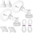 Peças de Bomba de Mama PumpMom - Flange de 24mm para Spectra S1, S2 e 9 Plus
