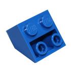 Peças de LEGO: Azul (Azul Claro) 2x2 45 Inclinação Invertida x50