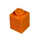 Peças e peças LEGO 1x1 Brick x20 Bright Orange