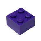 Peças e peças LEGO Roxo escuro (lilás médio) 2x2 tijolos x50