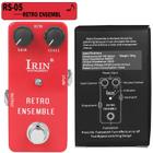 Pedal de Efeito de Guitarra Irin - True Bypass Fuzz, Overdrive, Distortion e Flanger