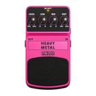 Pedal de Guitarra Behringer HM300 Heavy Metal Rosa