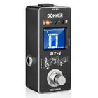 Pedal de sintonizador Donner DT-1 Chromatic para guitarra elétrica e baixo