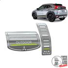 Pedaleira Automático Mitsubishi Eclipse Cross Outdoor Prata - JR